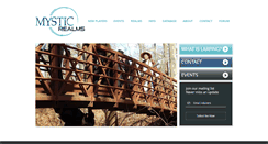 Desktop Screenshot of mysticrealms.com